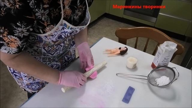 Торт Барби. Маринкины творинки смотреть онлайн