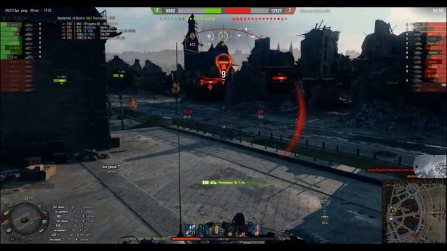 WoT Vz. 55 - 9,3K урона 7 фрагов (9,3K DMG 7 frags) смотреть онлайн