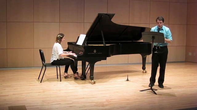 3/3 — Sonata for Clarinet and Piano; composer, Leonard Bernstein смотреть онлайн