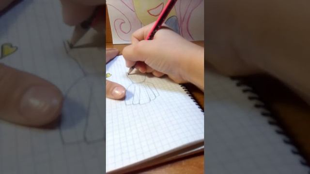 #9 рисунок как нарисовать платье на вешалке! смотреть онлайн