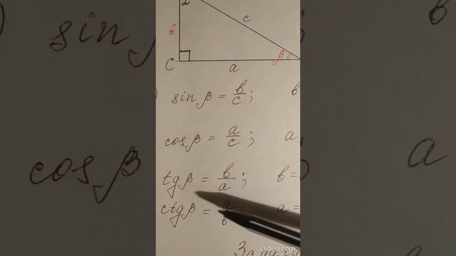 Геометрія (8 клас). Спiввiдношення мiж сторонами i актами прямокут. трикутника.Вчитель: Гігані Ю. В смотреть онлайн