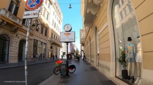 Rome, Via Del Corso - Shopping Street - Italy Walking Tour