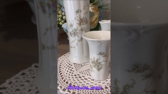 Винтаж. Rosenthal. Прекрасные фарфоровые вазы. смотреть онлайн