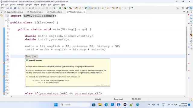 Session_10 Take value at Run time in Java смотреть онлайн