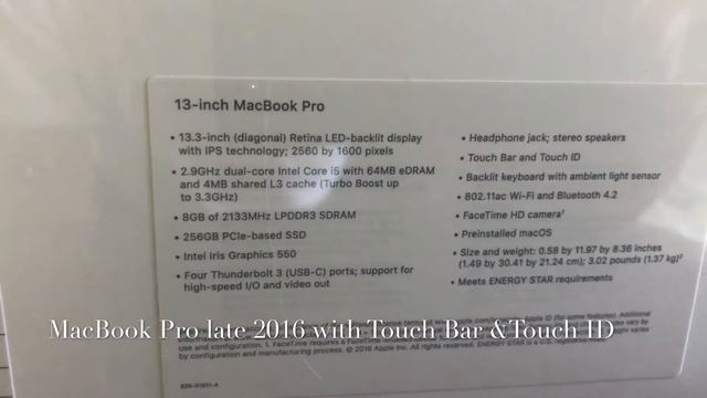 MacBook Pro late 2016 смотреть онлайн