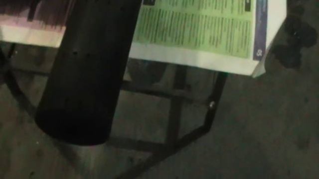 Работа печи на отработке. Видио №2 смотреть онлайн