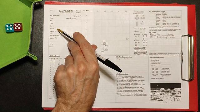 6x6 Tales | Solo Pencil & Paper Adventure Game - Playthrough | Part 1 смотреть онлайн