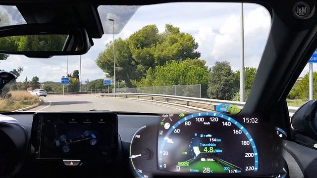 Toyota Yaris Cross 2021 Hybrid | Prueba Autopista | Consumo | 120H AWD-i | ECO | POV