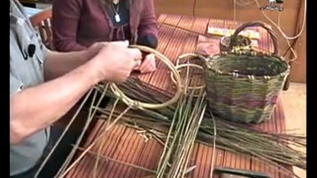 Плетение корзин часть1 смотреть онлайн