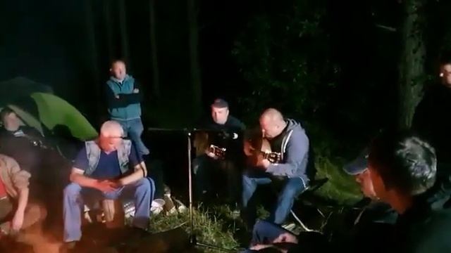 Бардовский фестиваль на р.Нерской. Владимир Кузин. смотреть онлайн