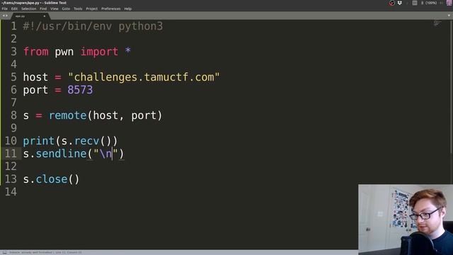 "Primefac" in Python - TAMUCTF 2020 смотреть онлайн