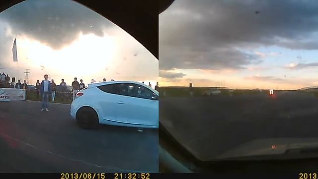 Fiat uno turbo vs Megane RS смотреть онлайн