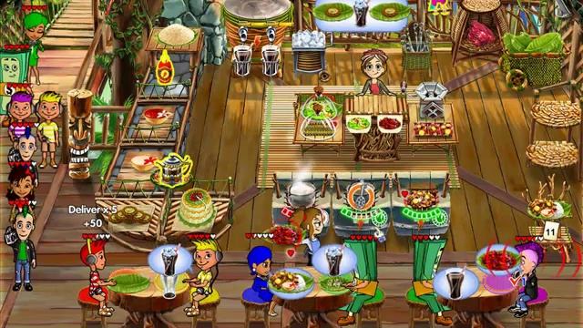 Cooking Dash 3: Thrills and Spills - Expert Mode Level 49 смотреть онлайн
