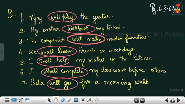 Eng03 Worksheets Grammar Chapter 08 Tenses Video 04 Pages 62 64 Simple future tense смотреть онлайн