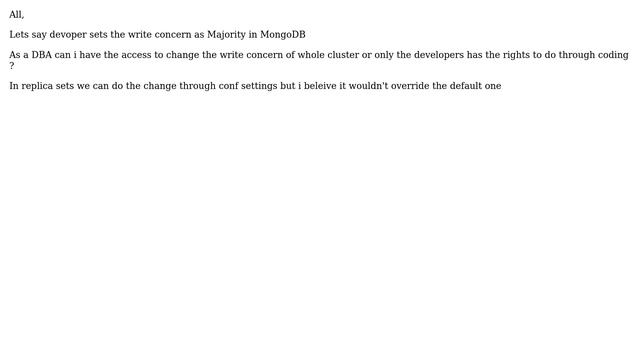 Databases: Write concern in mongodb смотреть онлайн