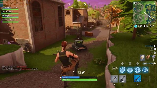 1050 + 3470 - HIGH - Fortnite FPS Benchmark смотреть онлайн