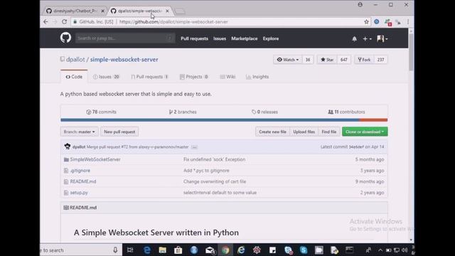 Create your own Chatbot using Python #2 смотреть онлайн