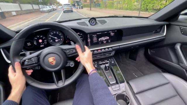 PORSCHE 992 CARRERA S Cabriolet FULL BLACK - POV смотреть онлайн