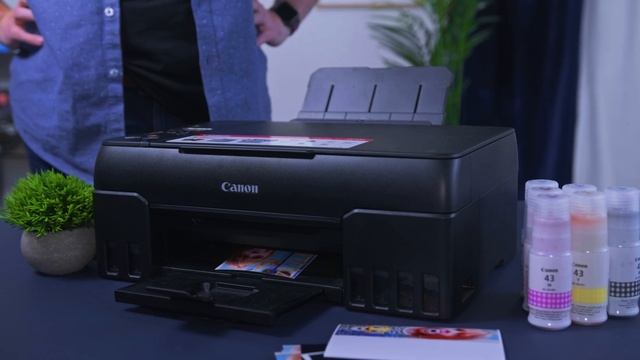 Струйный МФУ Canon Pixma G640 | Лучший принтер для печати фотографий? смотреть онлайн