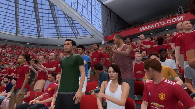 FIFA 21 (PS4) EPL Season Matchday 5 Man United Vs Fulham смотреть онлайн