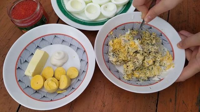 Улетная закуска ФАРШИРОВАННЫЕ ЯЙЦА! смотреть онлайн