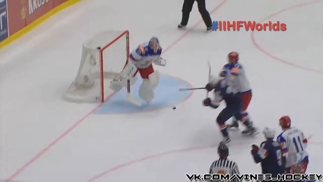 Первая шайба американцев в ворота сборной России смотреть онлайн