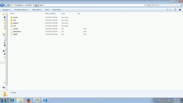 GIT init, config commands смотреть онлайн