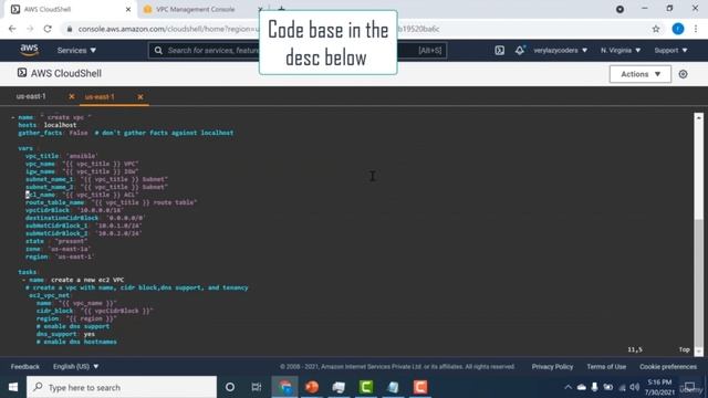 Ansible with AWS (Amazon Web Services) смотреть онлайн