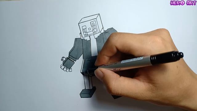 How To Draw Error Sans Minecraft Cách Vẽ Skin Error Sans Trong Mine Craft смотреть онлайн