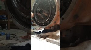 Установка сцепления на двигатель д 245