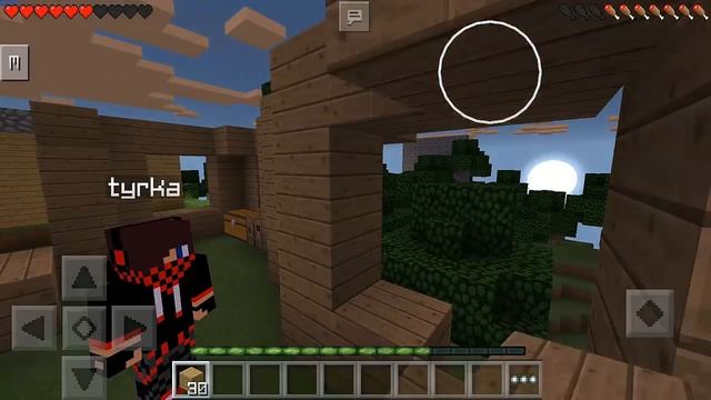 Выживание на сервере в Minecraft Pe 0.14.1/0.15.0 (строим дом/играем с подписчиками)#1