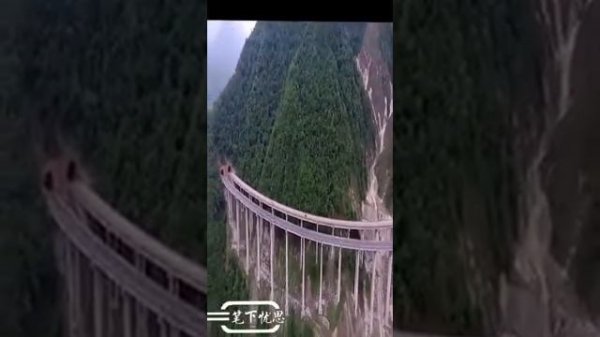 Какие Горные дороги строят в Китае...