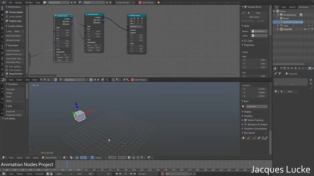 Animation Nodes: Animate Vector [partially deprecated] смотреть онлайн