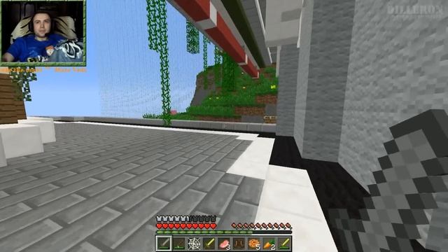 [ч.09] Minecraft - Голодные игры с вебкой ( HiveMC.eu )