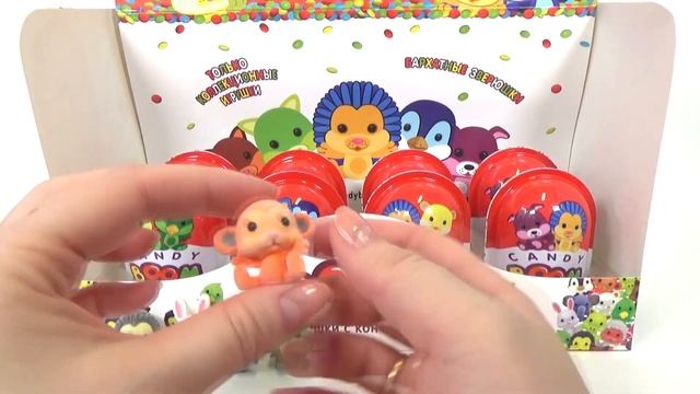 Candy Boom "Zoo Парк". Игрушка с шоколадным драже. Fresh Toys смотреть онлайн