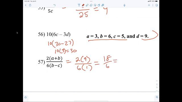 PRE-ALGEBRA CHAPTER 2 EXAM REVIEW #1-39 смотреть онлайн