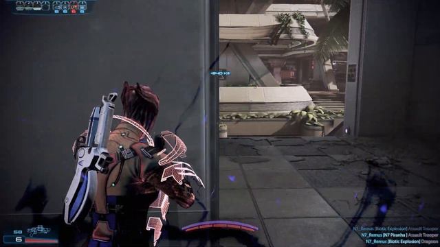 Mass Effect 3 multiplayer asari valkyrie sentinel bronze solo смотреть онлайн
