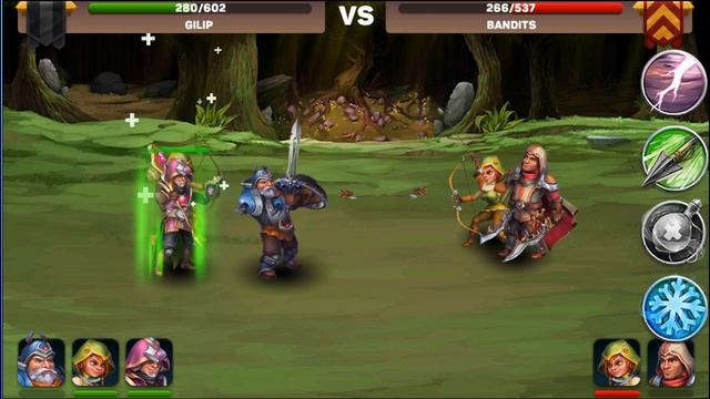 Hero Rush: The Mad King Android Gameplay смотреть онлайн