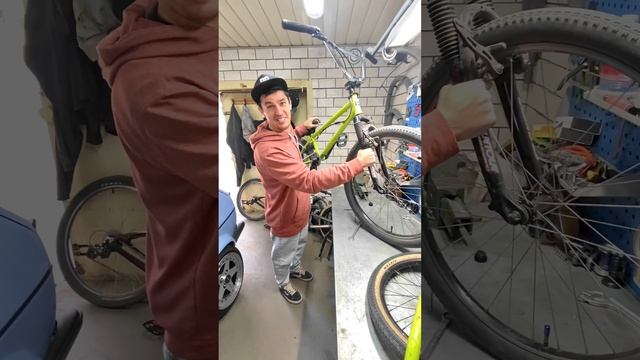 Вилка от MTB на BMX! ? #бмх #велосипед #рекомендации смотреть онлайн