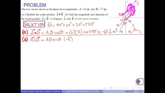 chapter 03 problem 07 dot cross product смотреть онлайн