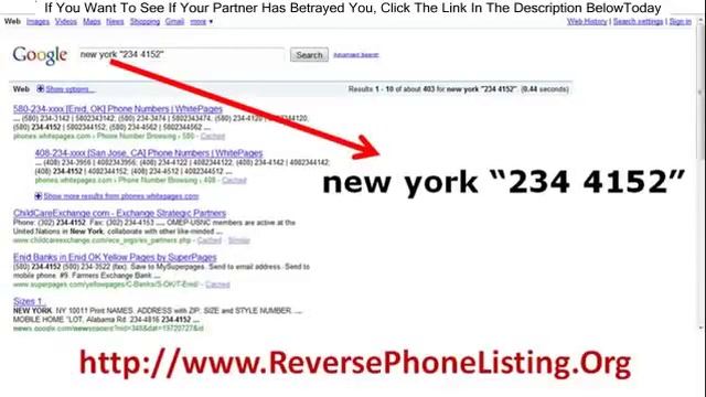 Reverse Address Lookup смотреть онлайн
