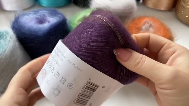 ВЯЖЕМ «Поэму» ?: пряжа POEMA MOHAIR от LAINES DU NORD / мохер на шелке с длинным градиентом смотреть онлайн