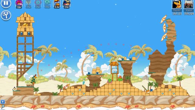 Angry Birds Friends Tournament Level 6 Week 324-A PC Highscore POWER-UP walkthrough смотреть онлайн