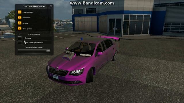 Euro Truck Simulator 2 Skoda SüperB Mod [1.27xMod] смотреть онлайн