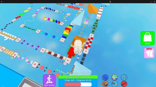 Playing unloved games part 1 (Mega easy obby 725 stages смотреть онлайн