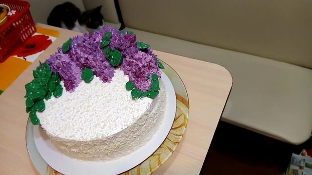 Торт "Веточка сирени". От Алёны. смотреть онлайн
