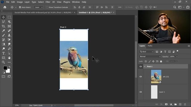 Artboard in photoshop CC 2022 हिंदी /اردو Class 26 смотреть онлайн