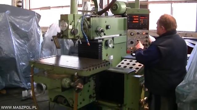 Frezarka MAHO 800P WWW.MASZPOL.PL смотреть онлайн
