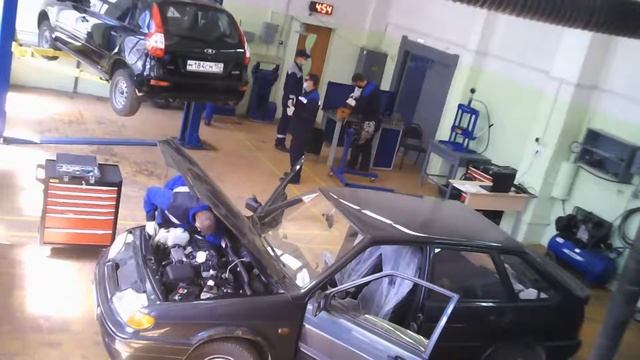 Демонстрационный экзамен по компетенции Ремонт и обслуживание легковых автомобилей смотреть онлайн