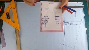 Платье Худи без выкройки основы на любую фигуру. Построение платья сразу на ткани.mp4